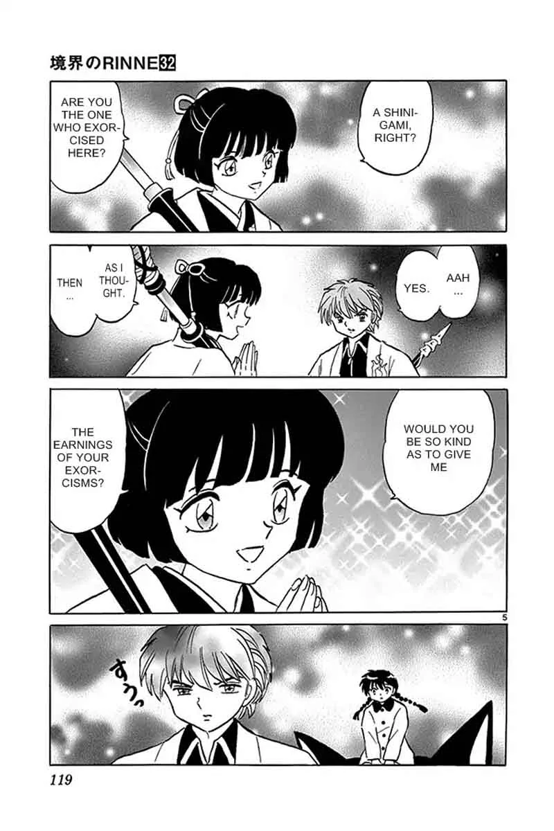 Kyoukai no Rinne Chapter 315 page 5