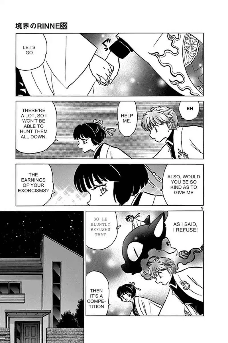 Kyoukai no Rinne Chapter 315 page 9