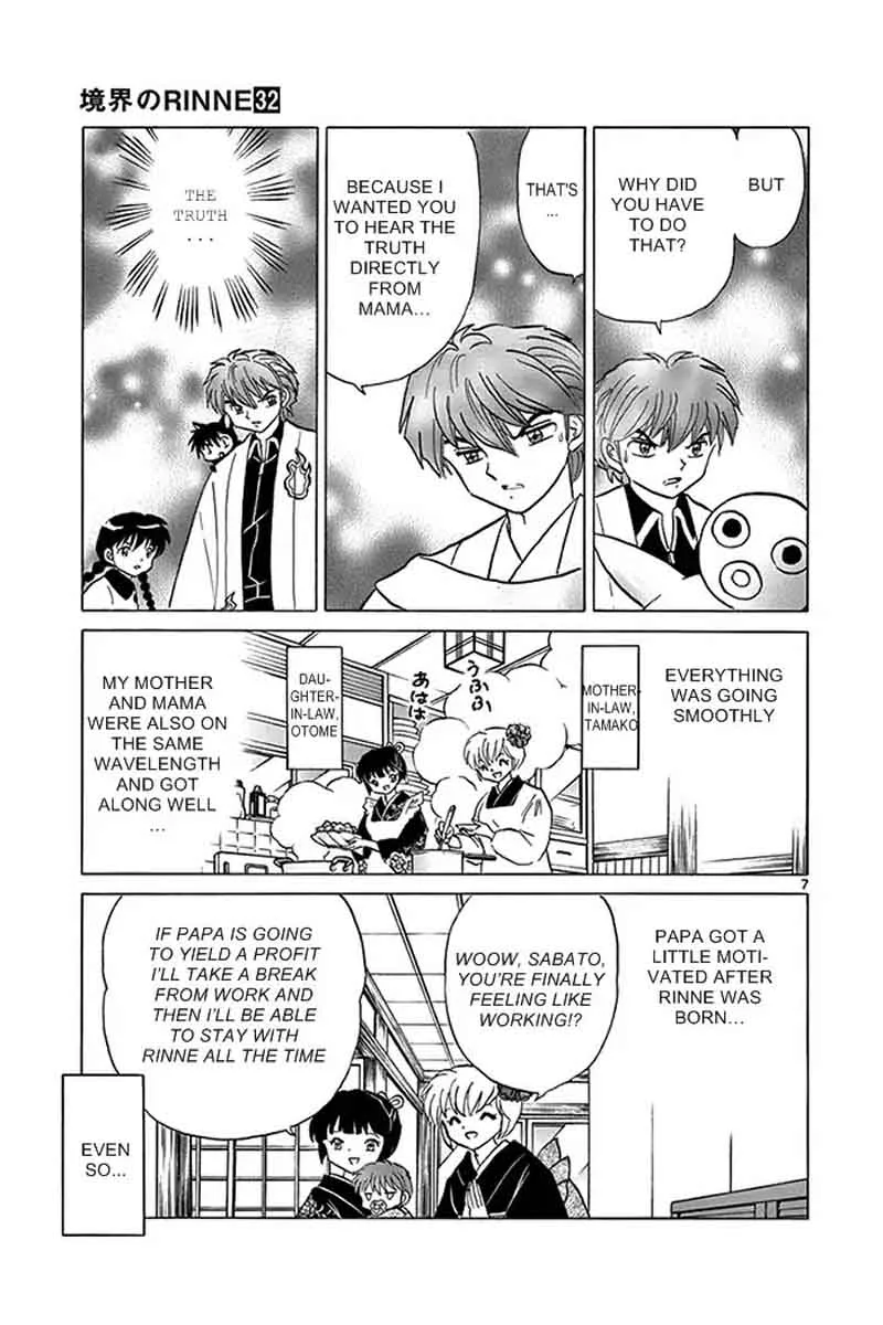 Kyoukai no Rinne Chapter 316 page 7
