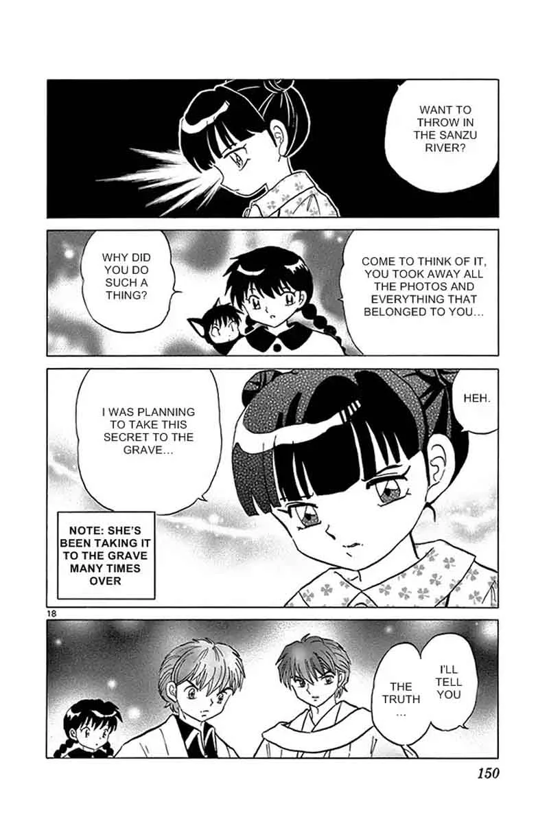 Kyoukai no Rinne Chapter 316 page 18