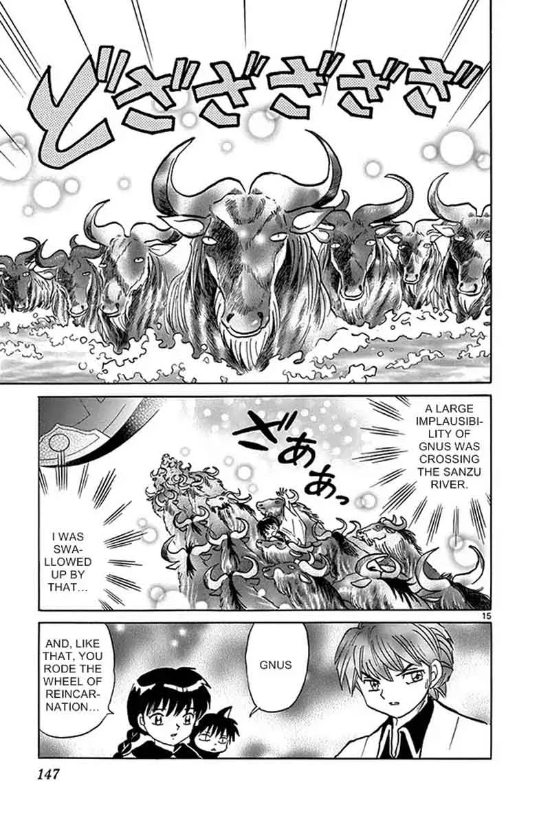 Kyoukai no Rinne Chapter 316 page 15