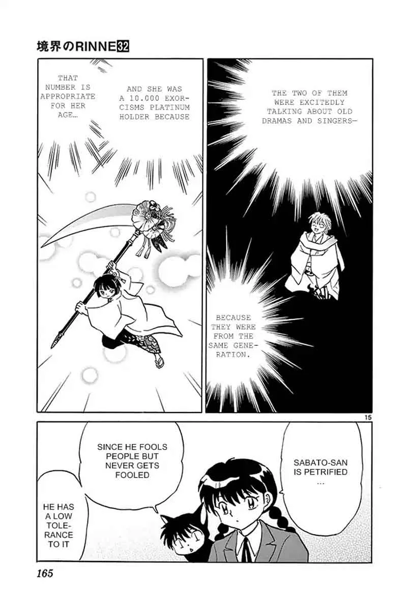 Kyoukai no Rinne Chapter 317 page 15
