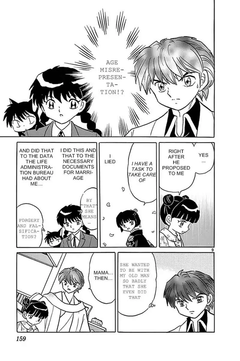 Kyoukai no Rinne Chapter 317 page 9