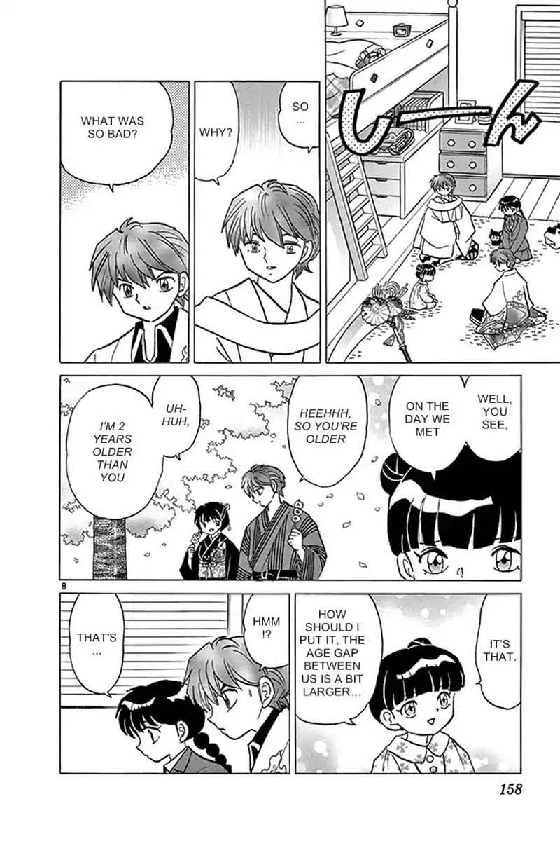Kyoukai no Rinne Chapter 317 page 8