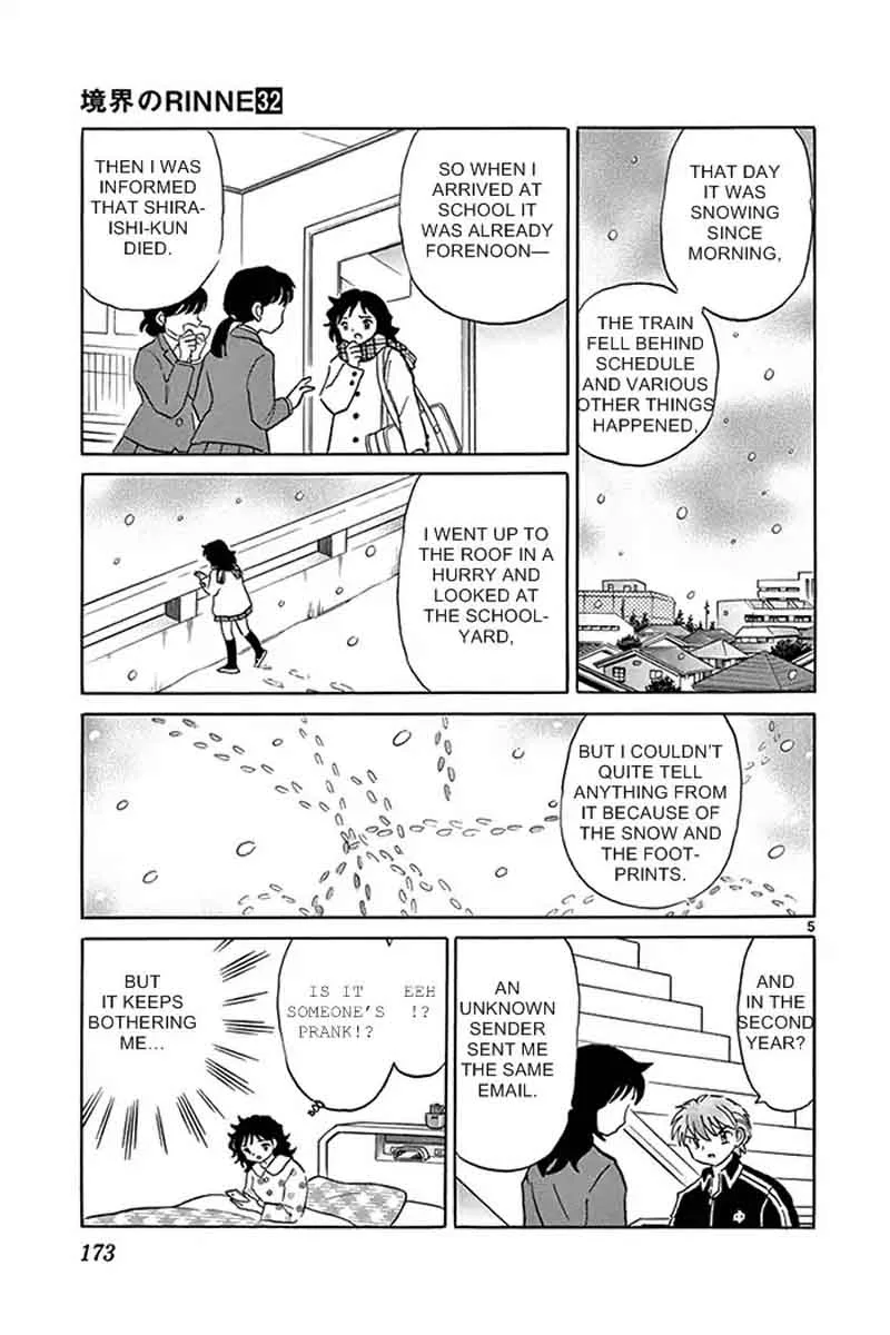 Kyoukai no Rinne Chapter 318 page 5
