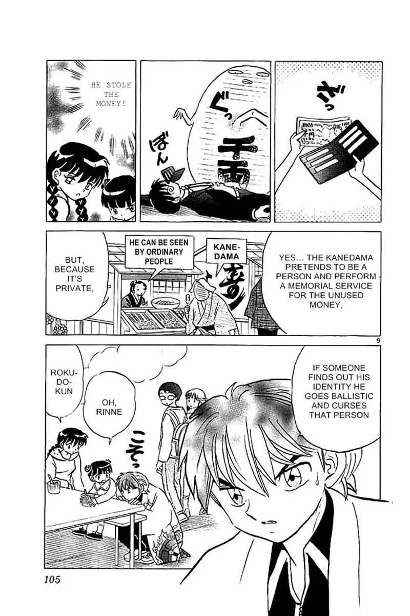 Kyoukai no Rinne Chapter 324 page 9