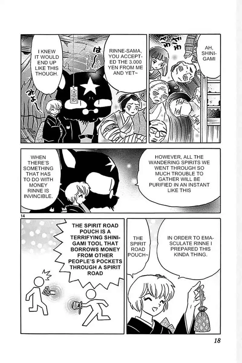 Kyoukai no Rinne Chapter 329 page 14