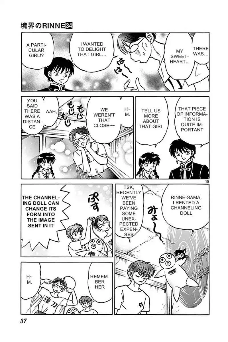 Kyoukai no Rinne Chapter 330 page 15