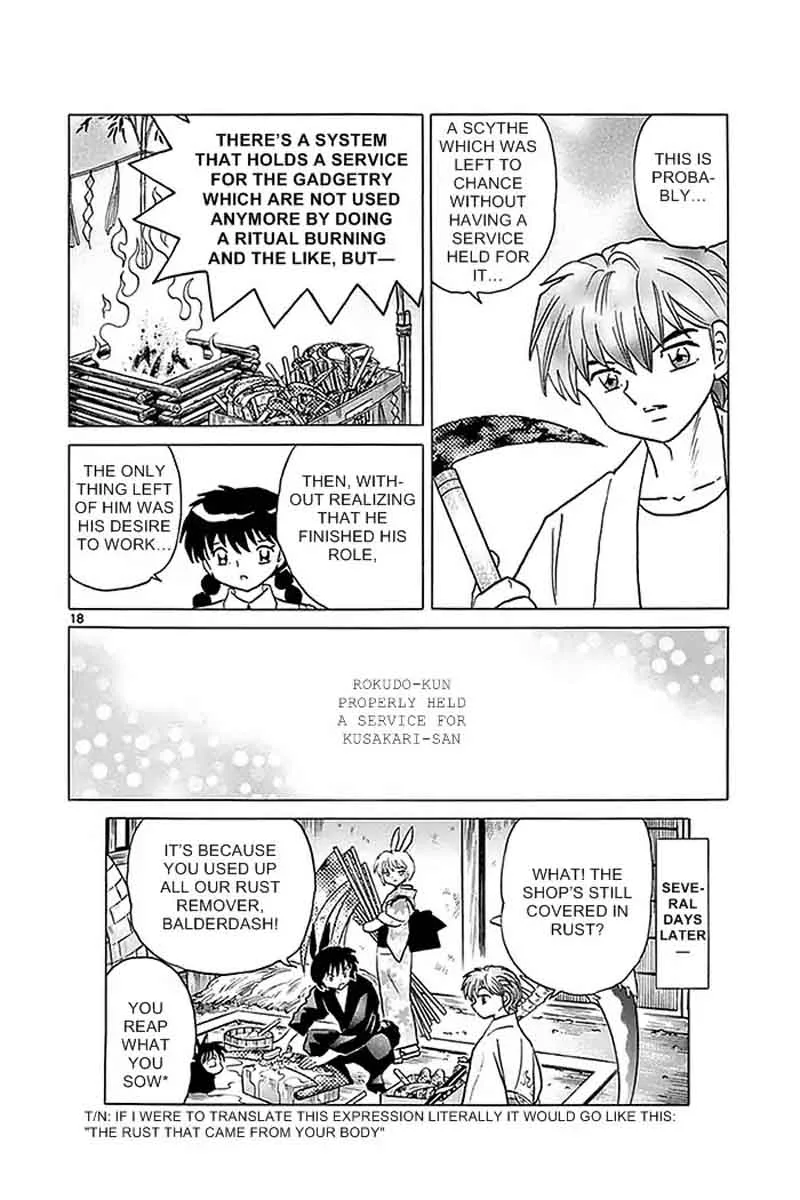 Kyoukai no Rinne Chapter 331 page 18