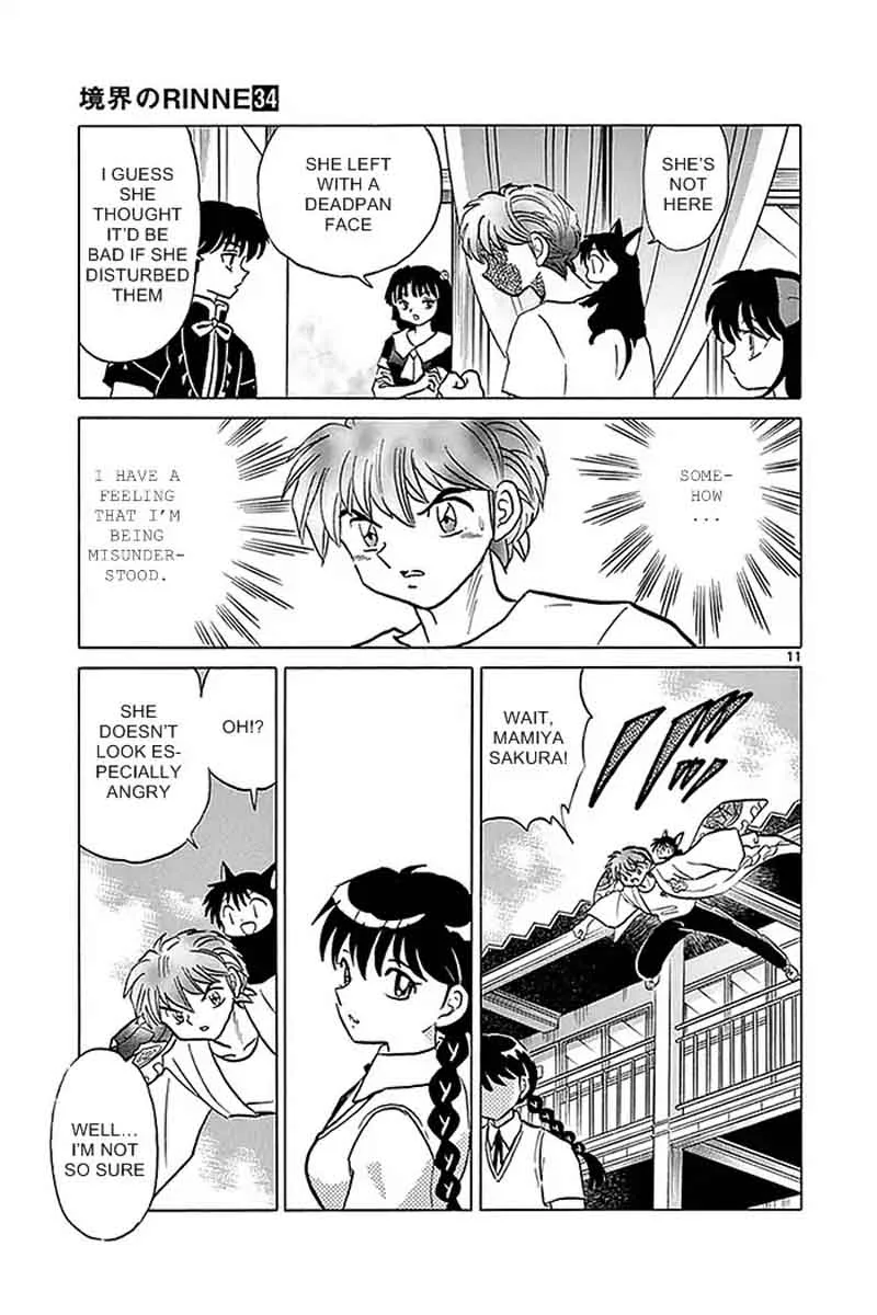 Kyoukai no Rinne Chapter 332 page 11