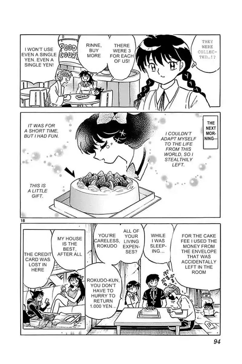 Kyoukai no Rinne Chapter 333 page 18