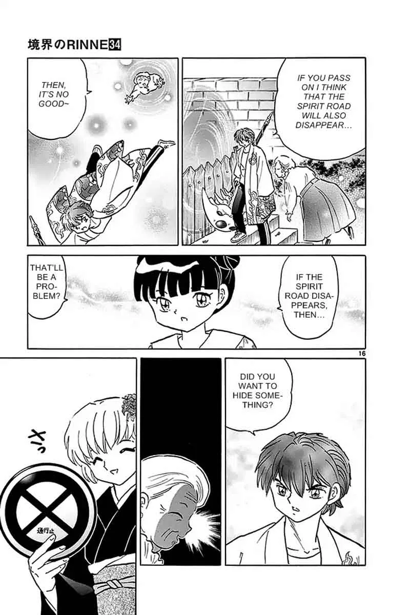 Kyoukai no Rinne Chapter 335 page 16