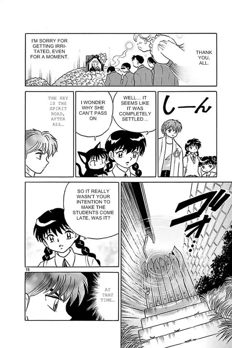 Kyoukai no Rinne Chapter 335 page 15