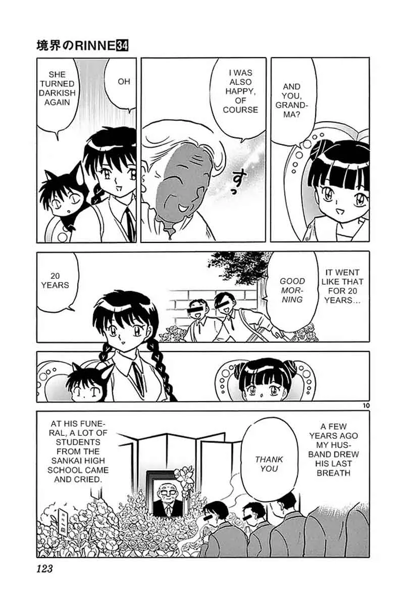 Kyoukai no Rinne Chapter 335 page 10