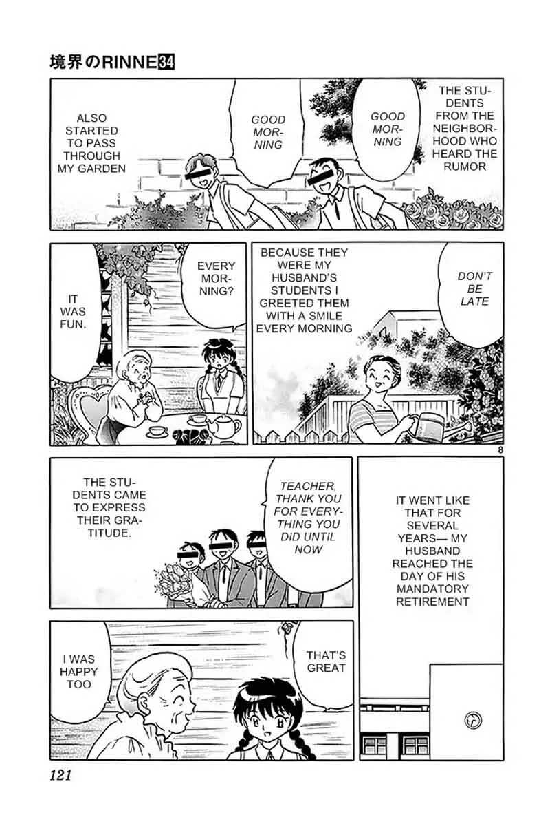 Kyoukai no Rinne Chapter 335 page 8