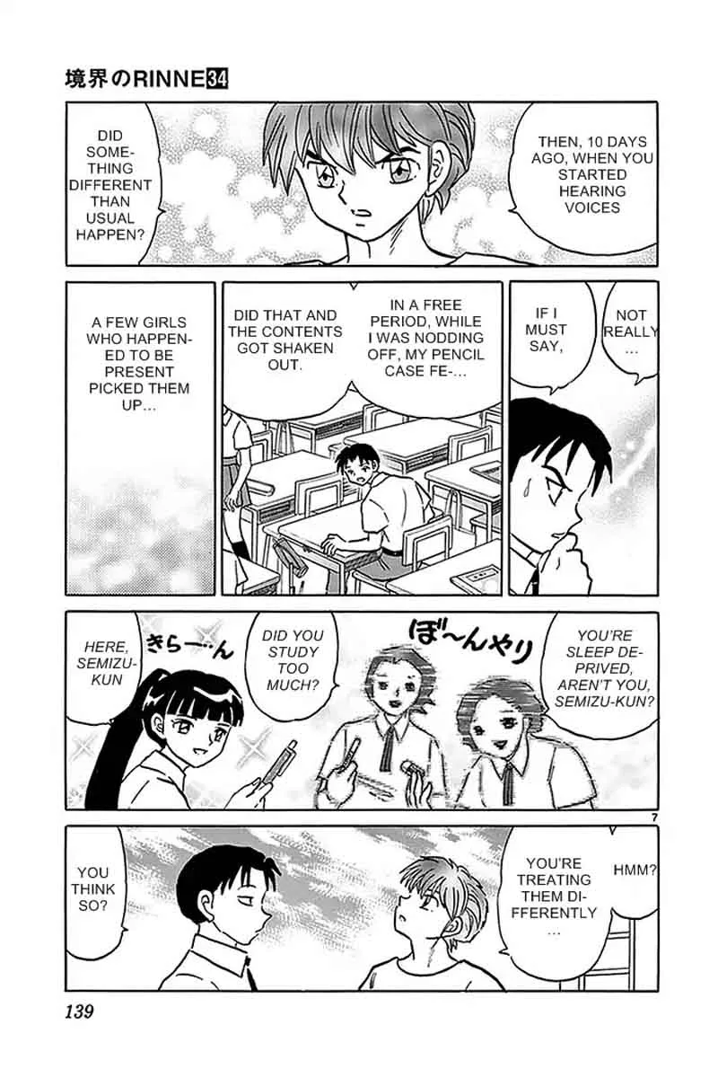 Kyoukai no Rinne Chapter 336 page 7