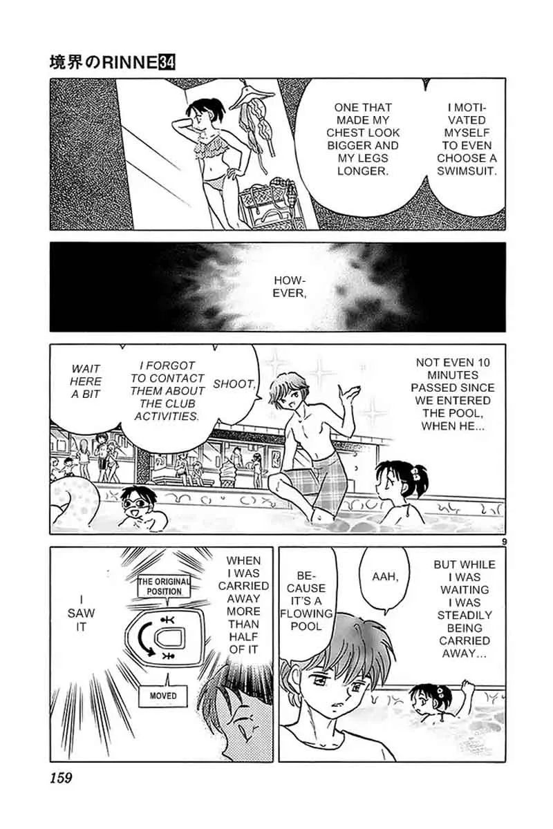 Kyoukai no Rinne Chapter 337 page 9