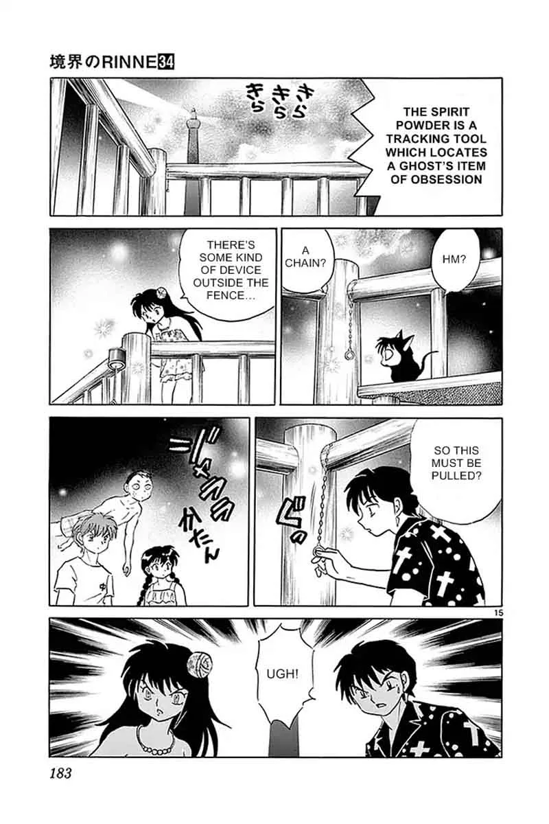 Kyoukai no Rinne Chapter 338 page 15
