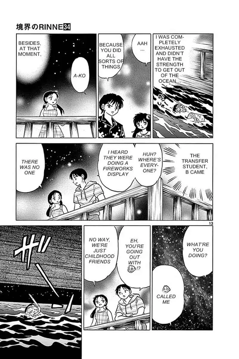 Kyoukai no Rinne Chapter 338 page 13