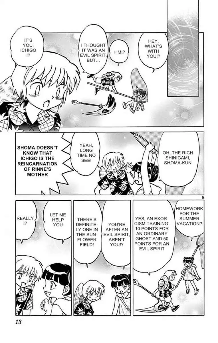 Kyoukai no Rinne Chapter 339 page 9