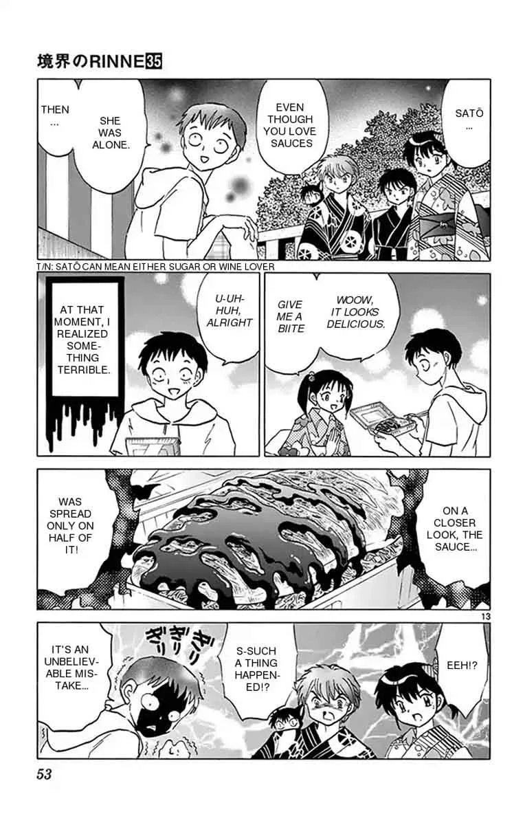 Kyoukai no Rinne Chapter 341 page 13