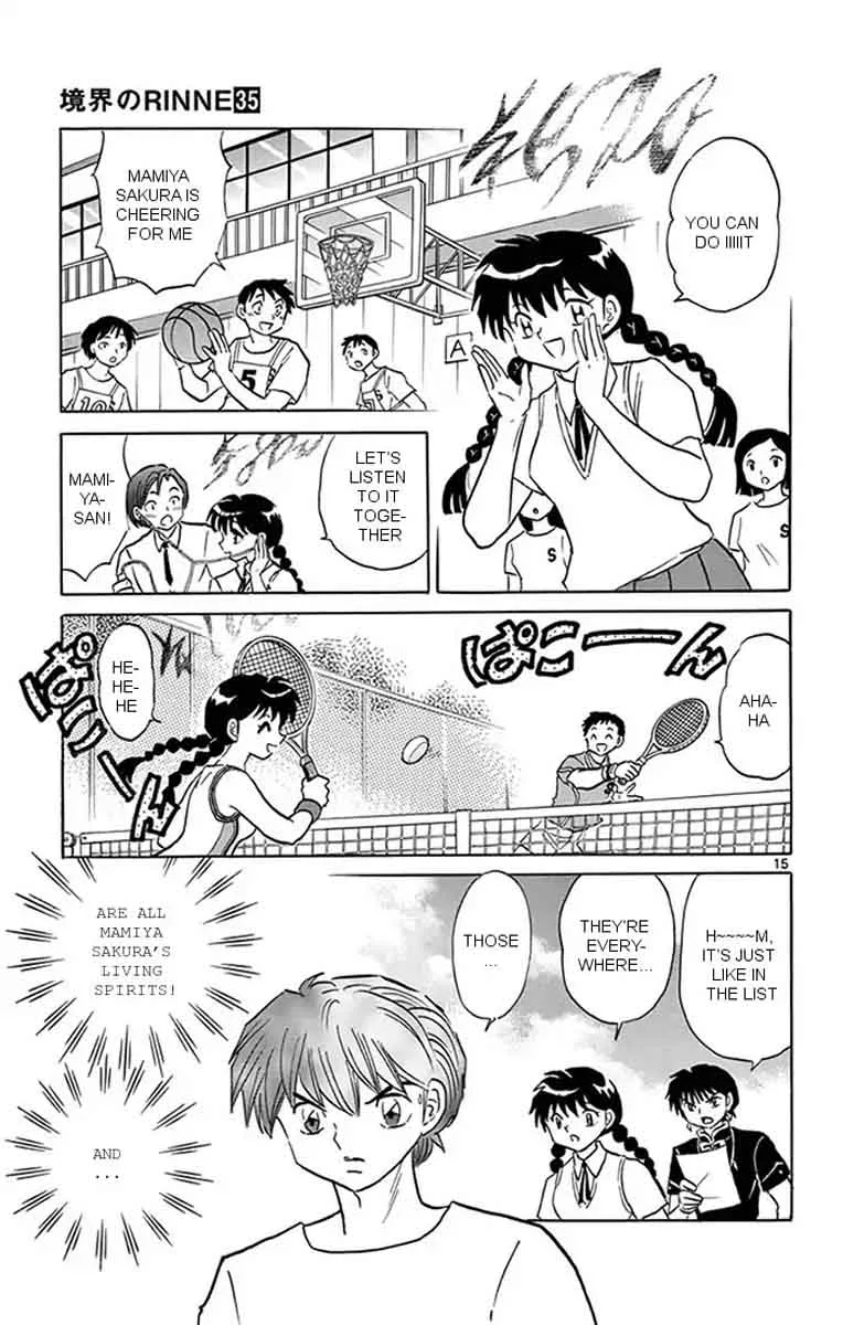 Kyoukai no Rinne Chapter 343 page 15