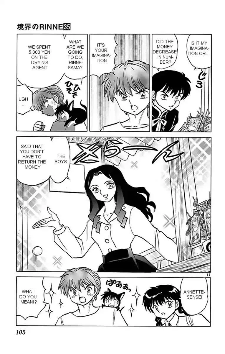Kyoukai no Rinne Chapter 344 page 11