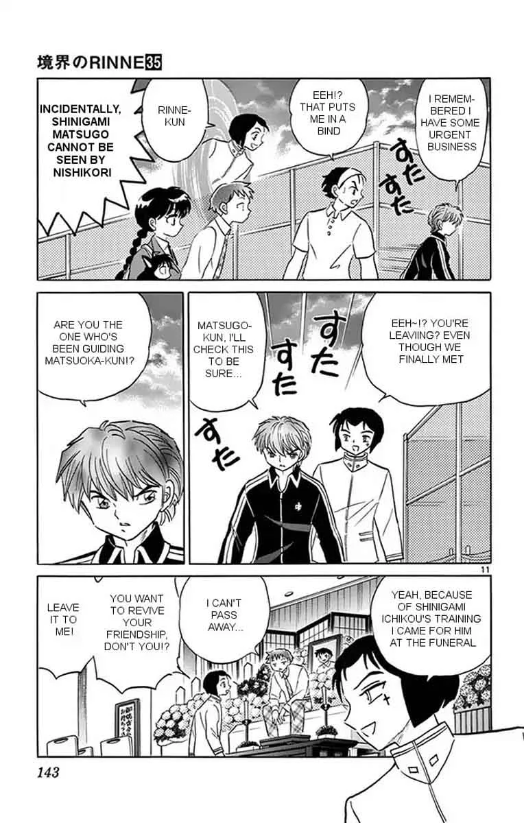 Kyoukai no Rinne Chapter 346 page 11