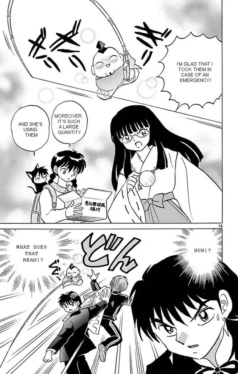 Kyoukai no Rinne Chapter 347 page 15