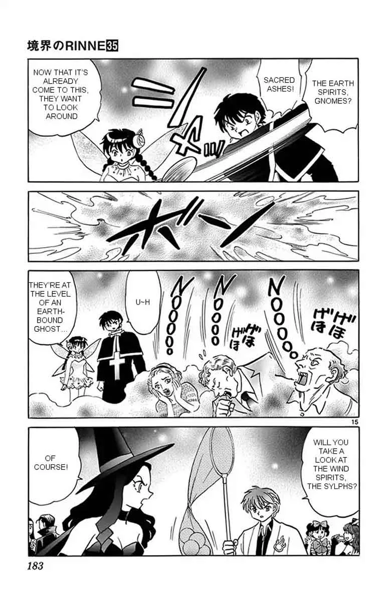 Kyoukai no Rinne Chapter 348 page 15
