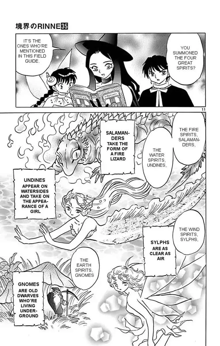 Kyoukai no Rinne Chapter 348 page 11