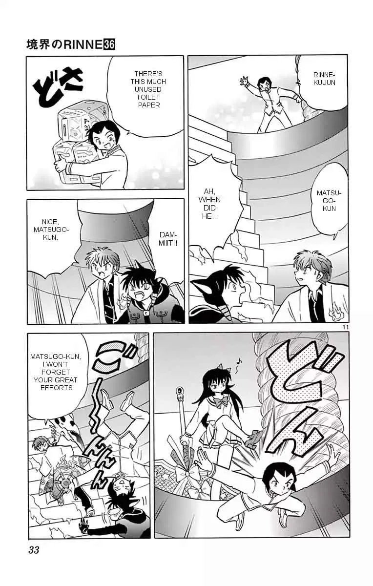 Kyoukai no Rinne Chapter 350 page 11