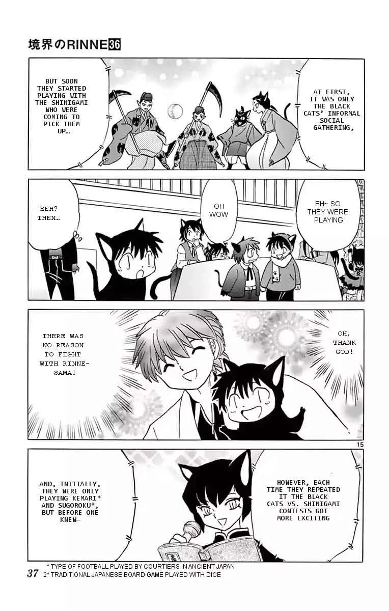Kyoukai no Rinne Chapter 350 page 15