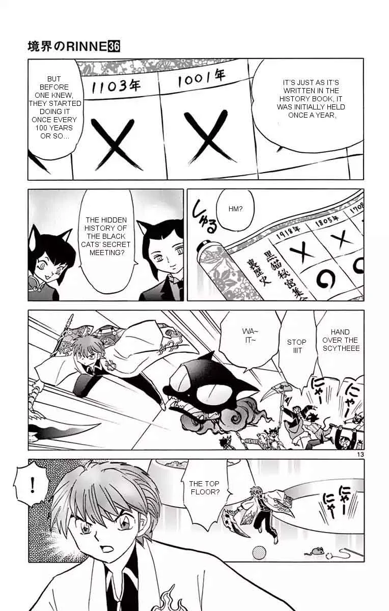 Kyoukai no Rinne Chapter 351 page 13