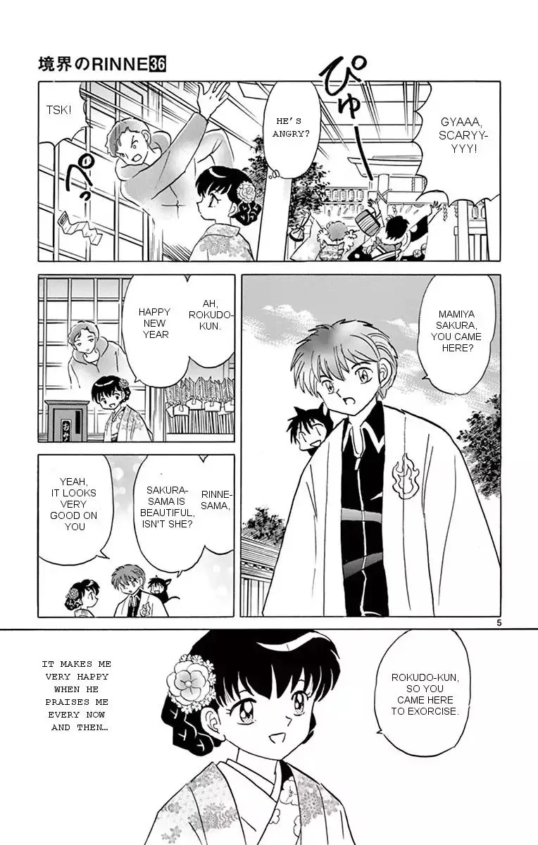 Kyoukai no Rinne Chapter 356 page 5