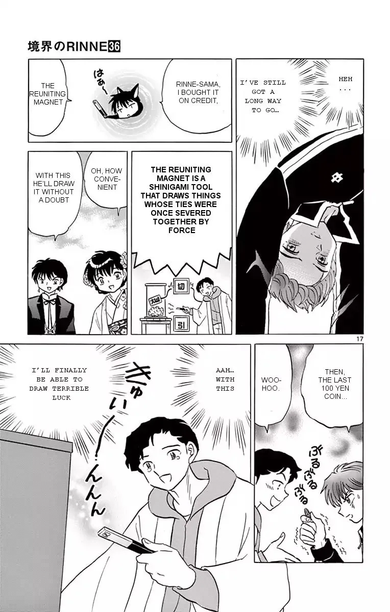 Kyoukai no Rinne Chapter 356 page 17