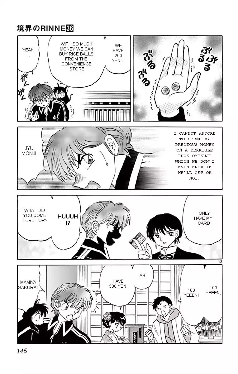 Kyoukai no Rinne Chapter 356 page 13