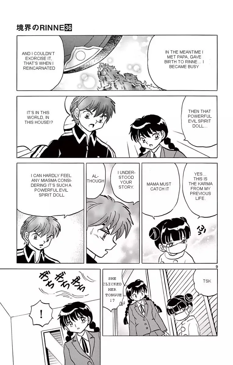 Kyoukai no Rinne Chapter 357 page 9