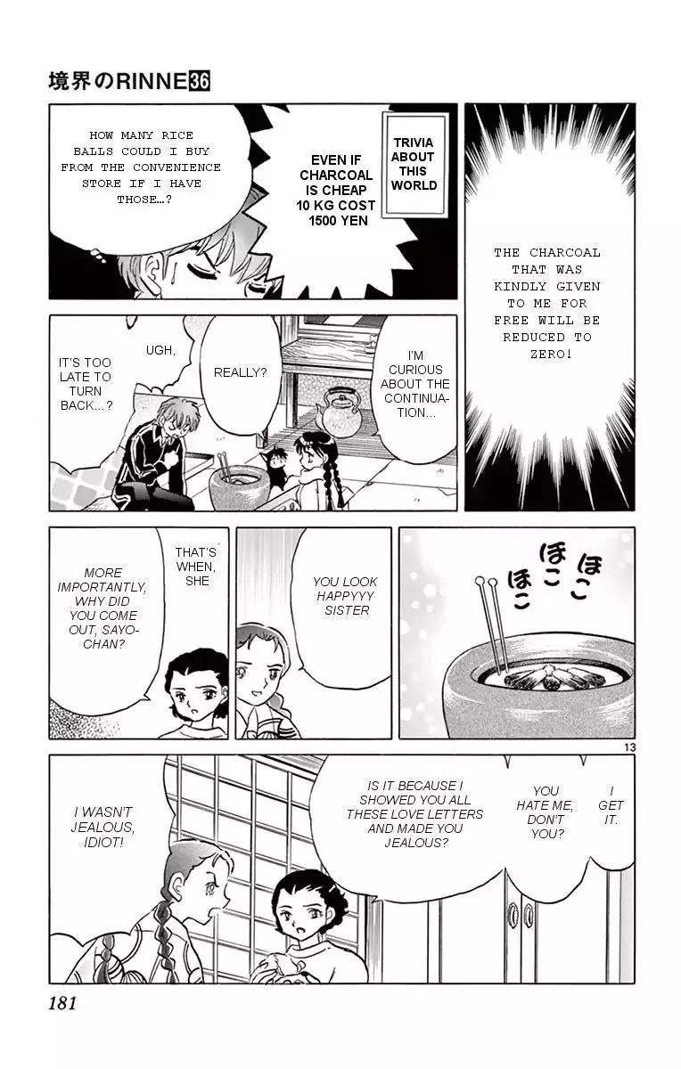 Kyoukai no Rinne Chapter 358 page 13