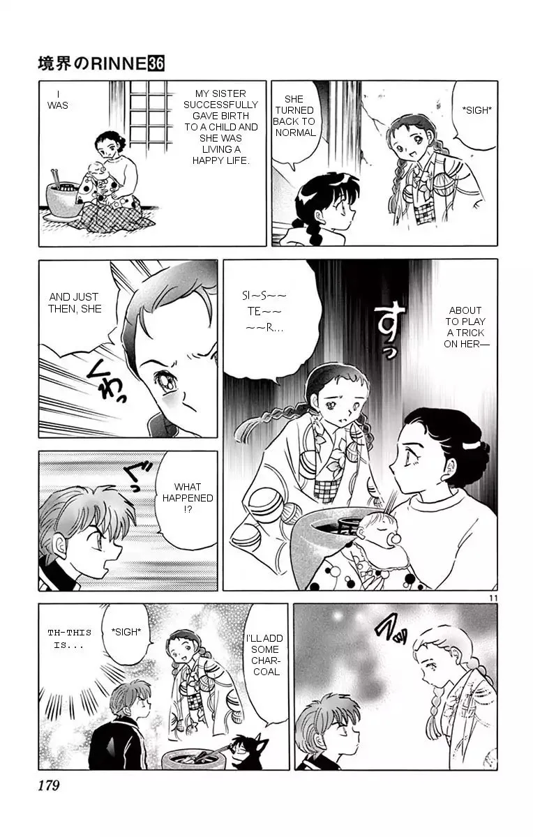 Kyoukai no Rinne Chapter 358 page 11