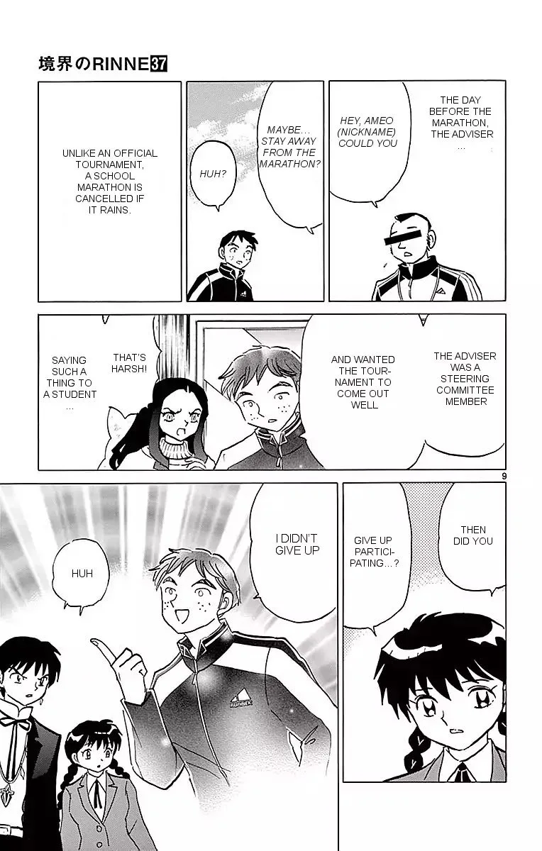 Kyoukai no Rinne Chapter 359 page 9