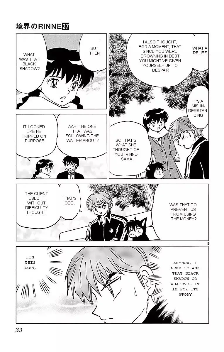 Kyoukai no Rinne Chapter 360 page 9