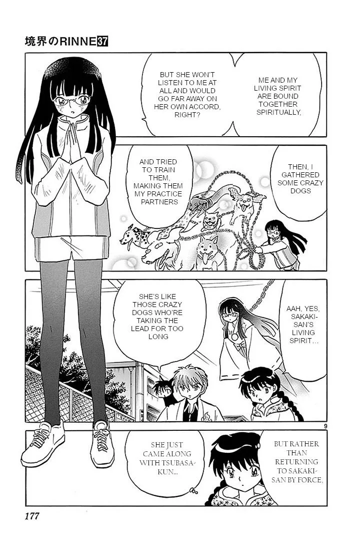 Kyoukai no Rinne Chapter 368 page 9