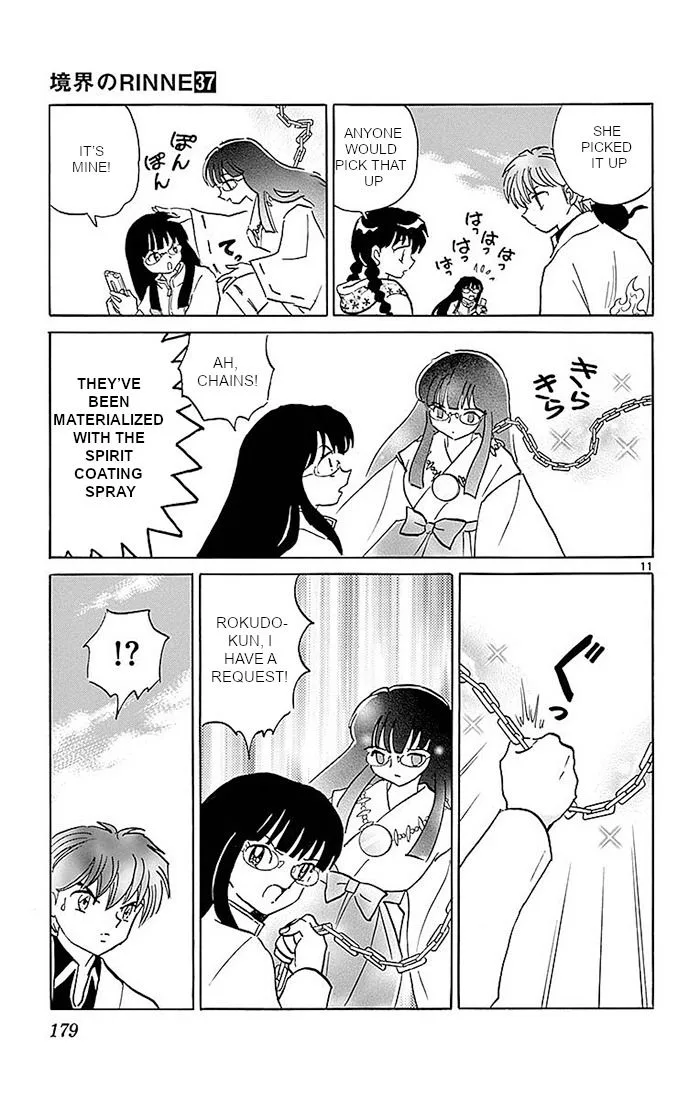 Kyoukai no Rinne Chapter 368 page 11
