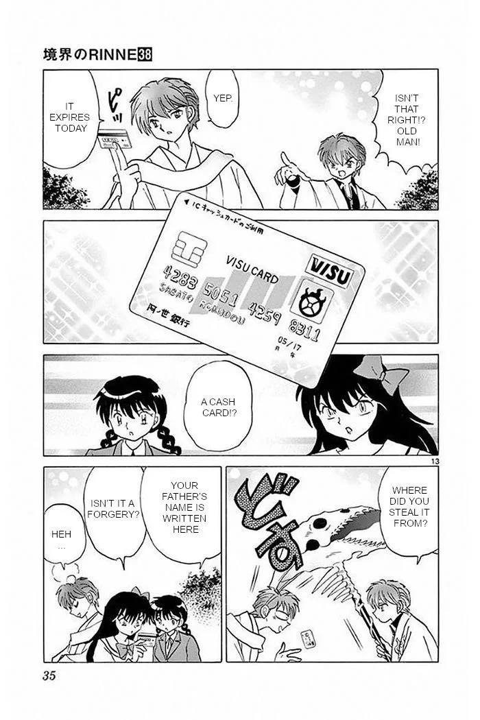 Kyoukai no Rinne Chapter 370 page 13