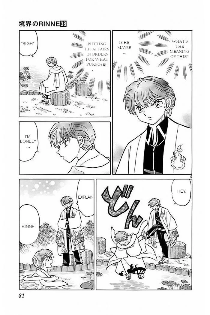 Kyoukai no Rinne Chapter 370 page 9