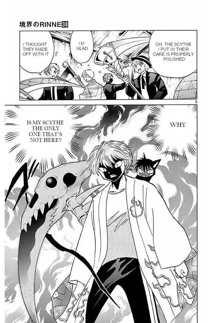 Kyoukai no Rinne Chapter 375 page 5