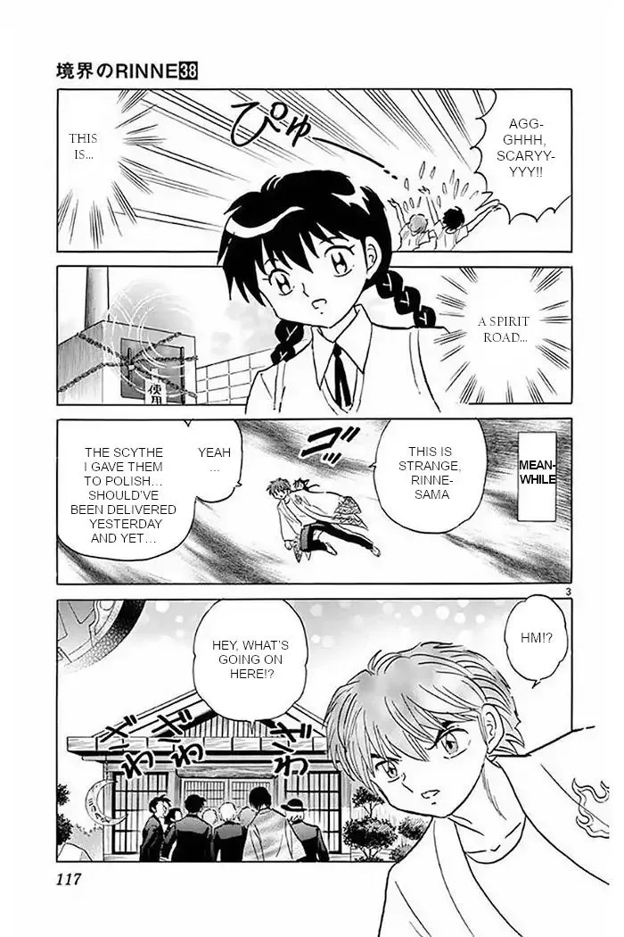 Kyoukai no Rinne Chapter 375 page 3