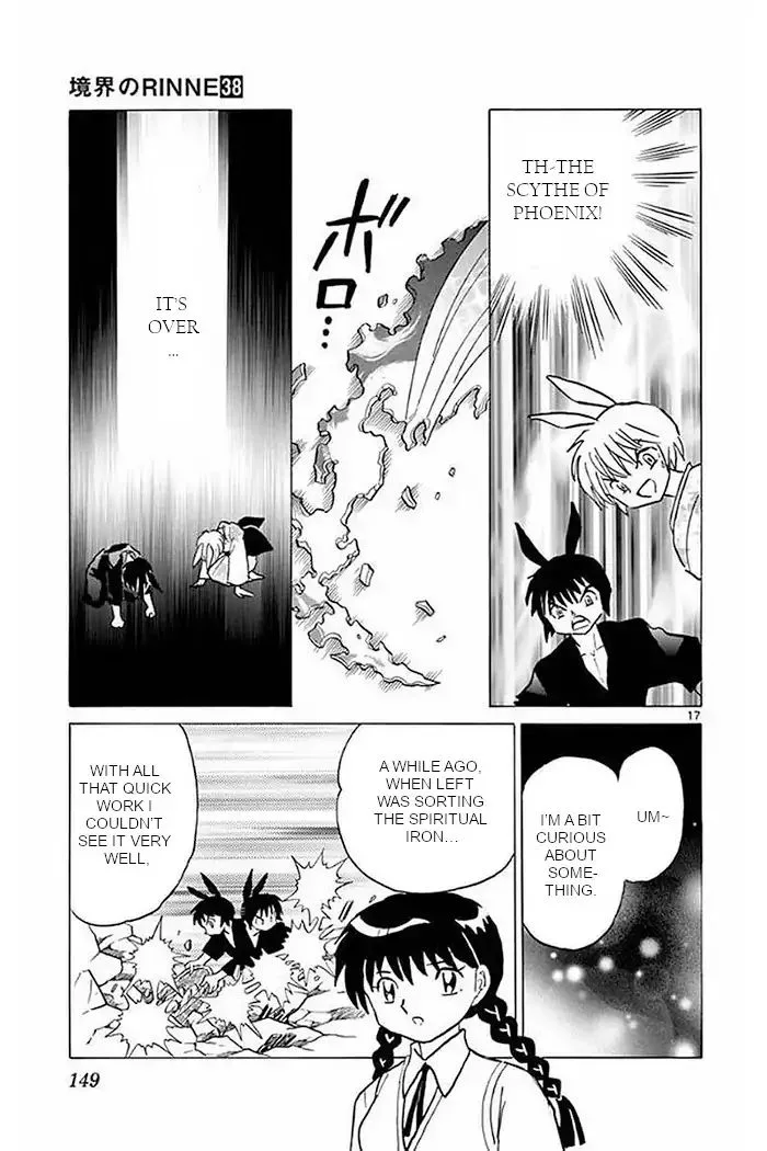 Kyoukai no Rinne Chapter 376 page 17
