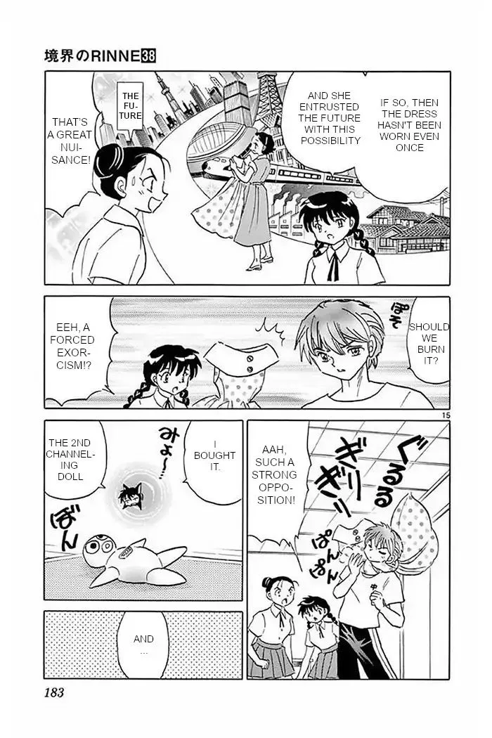 Kyoukai no Rinne Chapter 378 page 15